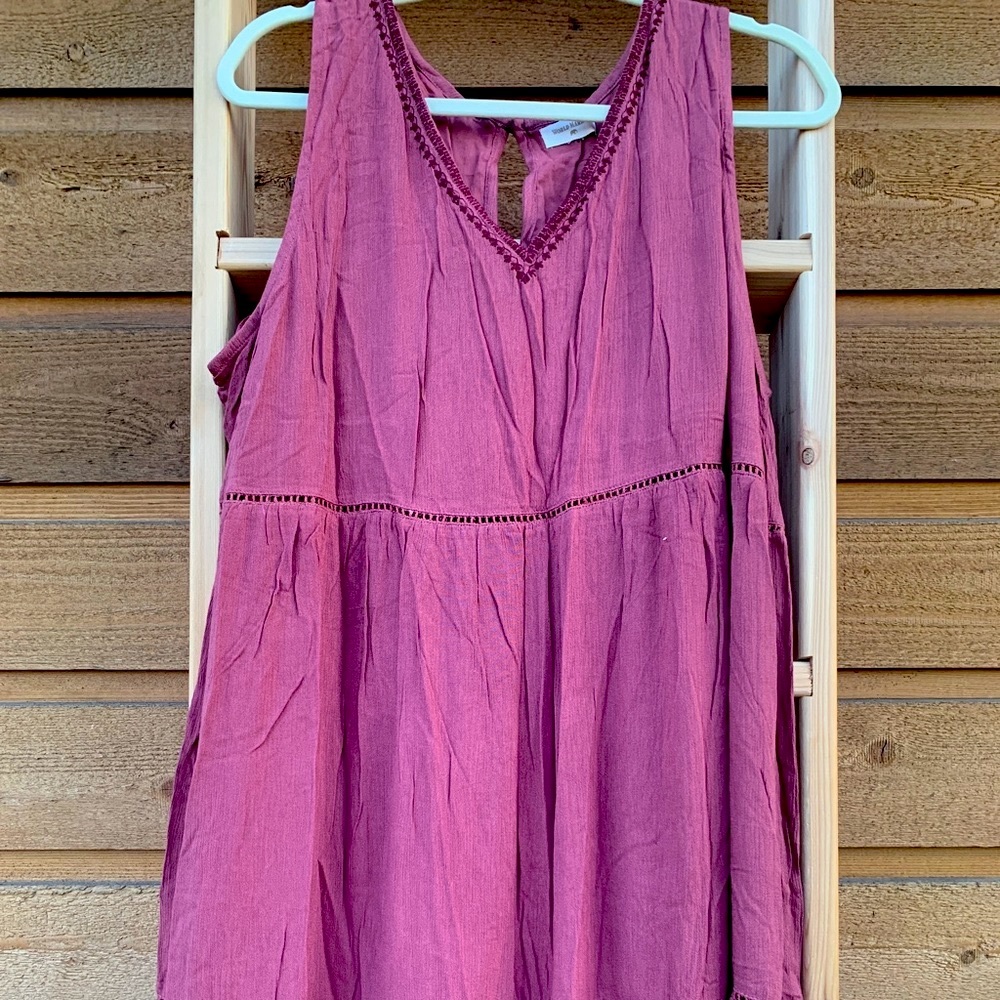World Market Mulberry Mumu